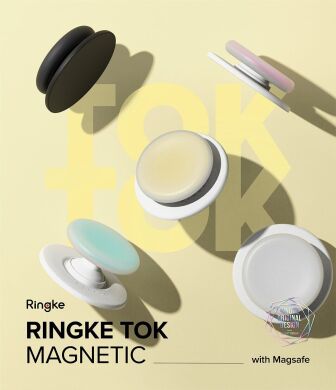 Тримач для смартфона Ringke Tok Magnetic (8809961781810) - Ice Yellow