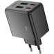 Сетевое зарядное устройство Hoco CS19A PD65W 2C+2U - Black. Фото 3 из 8