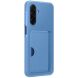 Защитный чехол Card Slot Case для Samsung Galaxy A17 (A175) EF-OA176TLEGWW - Blue. Фото 2 из 5