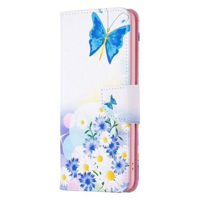 Чохол-книжка Deexe Color Wallet для Samsung Galaxy A34 (A346) - Butterfly and Flowers