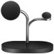 Беспроводное зарядное устройство Samsung Wireless Charger 15W 3 в 1 (GP-PWU024WIABW) - Black. Фото 3 из 6