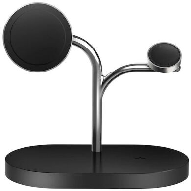 Беспроводное зарядное устройство Samsung Wireless Charger 15W 3 в 1 (GP-PWU024WIABW) - Black