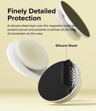 Тримач для смартфона Ringke Tok Magnetic (8809961781810) - Ice Yellow