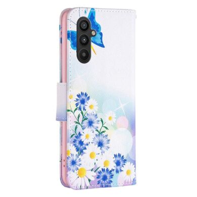 Чохол-книжка Deexe Color Wallet для Samsung Galaxy A34 (A346) - Butterfly and Flowers