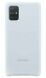 Силиконовый чехол Silicone Cover для Samsung Galaxy A71 (A715) EF-PA715TSEGRU - Silver. Фото 1 из 5