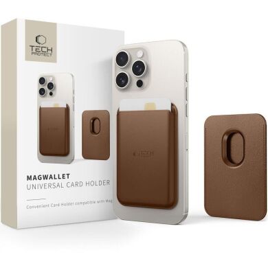 Кардхолдер Tech-Protect MAGWALLET - Brown