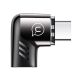 Переходник USAMS US-SJ486 AU13 Type-C to Type-C (100W) - Black. Фото 2 из 9