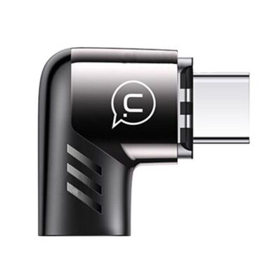 Переходник USAMS US-SJ486 AU13 Type-C to Type-C (100W) - Black