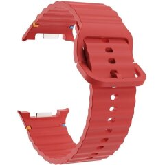 Ремешок KALEBOL Silicone Strap для Samsung Galaxy Watch 8 (40/44mm) / 8 Classic - Red