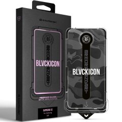 Защитное стекло с аппликатором ArmorStandart Black Icon Supreme EZ для Samsung Galaxy S26 (S942) - Black