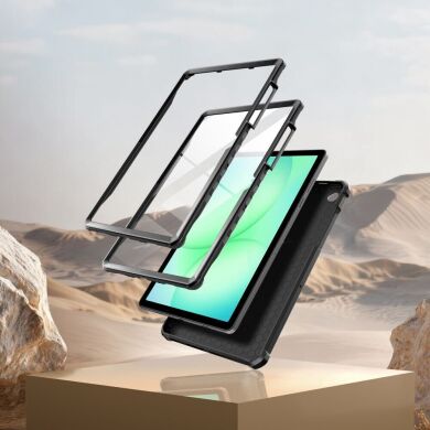 Захисний чохол Tech-Protect Kevlar Pro Set для Samsung Galaxy Tab A9 Plus (X210/216) / Tab A11 Plus (X210/216) - Black