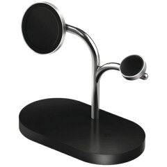 Беспроводное зарядное устройство Samsung Wireless Charger 15W 3 в 1 (GP-PWU024WIABW) - Black