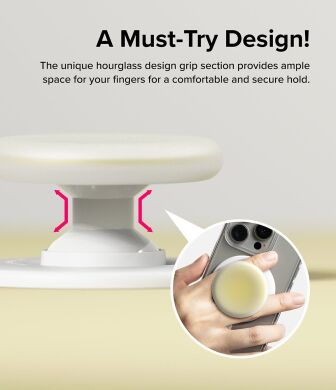 Тримач для смартфона Ringke Tok Magnetic (8809961781810) - Ice Yellow