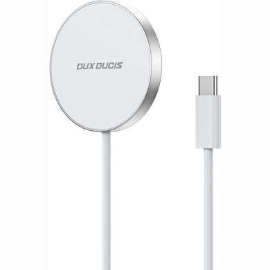 Беспроводное зарядное устройство DUX DUCIS H1 Magnetic Wireless Charger Qi2.2 (25W) - White