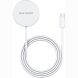 Беспроводное зарядное устройство DUX DUCIS H1 Magnetic Wireless Charger Qi2.2 (25W) - White. Фото 3 из 11
