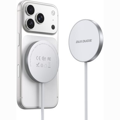 Беспроводное зарядное устройство DUX DUCIS H1 Magnetic Wireless Charger Qi2.2 (25W) - White