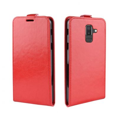 Чехол Deexe Flip Case для Samsung Galaxy J8 2018 (J810) - Red