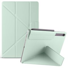 Чeхол Deexe Origami Series для Samsung Galaxy Tab S9 / S9 FE / S10 FE (X710/716/510/516/520/526) - Light Green