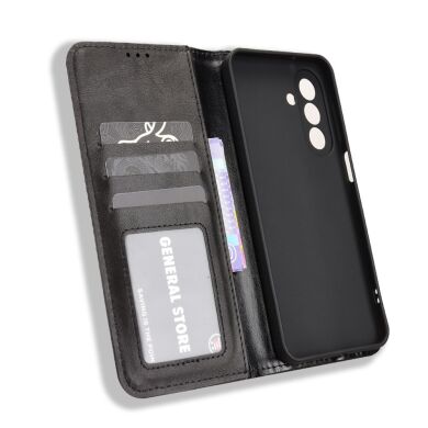Чехол Deexe Retro Style для Samsung Galaxy A27 (A276) - Black