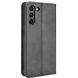 Чехол Deexe Retro Style для Samsung Galaxy S21 FE (G990) - Black. Фото 4 из 11