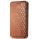 Чохол Deexe Rhombus Wallet для Samsung Galaxy A16 (A165) - Brown