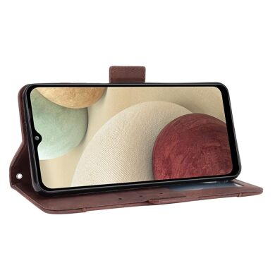 Чехол Deexe Wallet Stand для Samsung Galaxy M32 (M325) - Brown