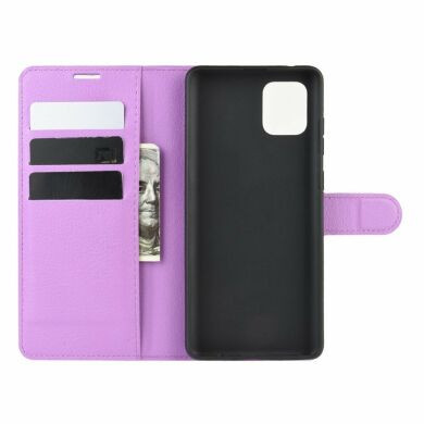 Чохол-книжка Deexe Book Type для Samsung Galaxy Note 10 Lite (N770) - Purple