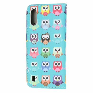 Чохол-книжка Deexe Color Wallet для Samsung Galaxy A01 (A015) - Multiple Owls
