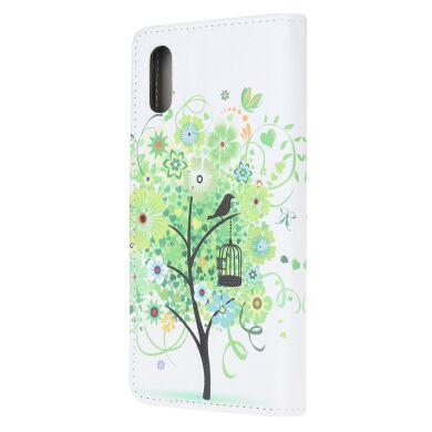 Чохол-книжка Deexe Color Wallet для Samsung Galaxy A02 (A022) - Green Tree