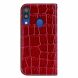 Чехол-книжка Deexe Glittery Crocodile для Samsung Galaxy A40 (А405) - Red
