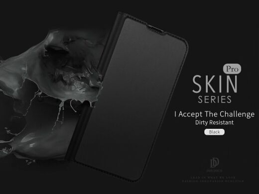 Чехол-книжка DUX DUCIS Skin Pro для Samsung Galaxy A20s (A207) - Black