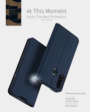 Чохол-книжка DUX DUCIS Skin Pro для Samsung Galaxy A20s (A207) - Black