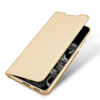 Чехол-книжка DUX DUCIS Skin Pro для Samsung Galaxy S21 Ultra - Gold