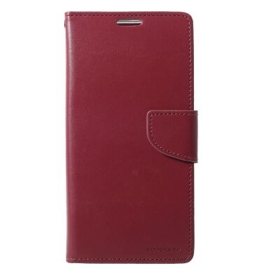 Чехол-книжка MERCURY Bravo Diary для Samsung Galaxy S10 Plus - Wine Red