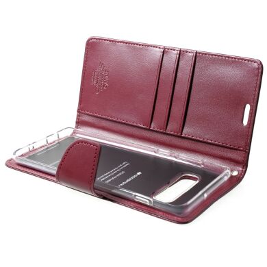 Чохол-книжка MERCURY Bravo Diary для Samsung Galaxy S10 Plus - Wine Red