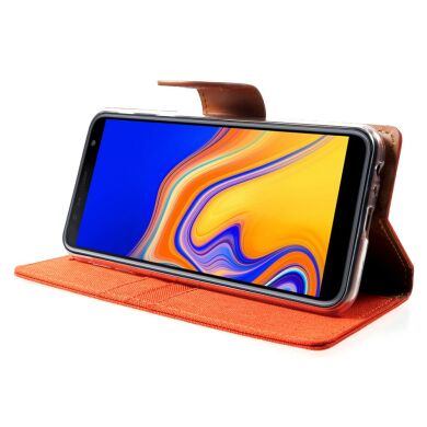 Чехол-книжка MERCURY Canvas Diary для Samsung Galaxy J4+ (J415) - Orange