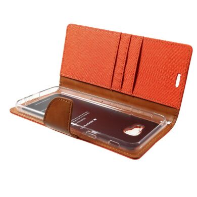 Чохол-книжка MERCURY Canvas Diary для Samsung Galaxy J4+ (J415) - Orange