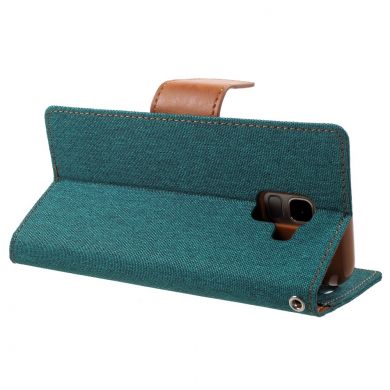 Чохол-книжка MERCURY Canvas Diary для Samsung Galaxy J6 2018 (J600), Green