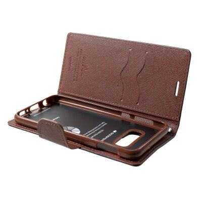 Чохол-книжка MERCURY Fancy Diary для Samsung Galaxy S10e - Black / Brown