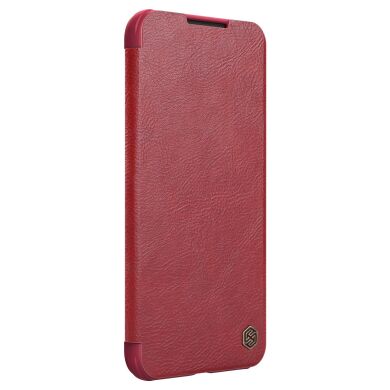 Чехол-книжка NILLKIN Qin Pro для Samsung Galaxy S22 Plus - Red