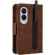 Чехол-книжка с карманами Deexe Wallet Stand (Pencil Slot) для Samsung Galaxy Fold 8 - Brown. Фото 6 из 6