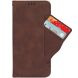Чехол-книжка с карманами Deexe Wallet Stand (Pencil Slot) для Samsung Galaxy Fold 8 - Brown. Фото 5 из 6