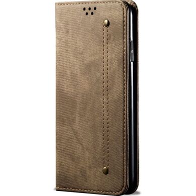 Чехол-книжка UniCase Jeans Wallet для Samsung Galaxy S24 - Khaki