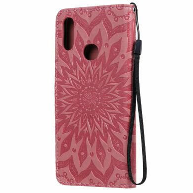 Чехол-книжка UniCase SunFlower Pattern для Samsung Galaxy A10s (A107) - Pink