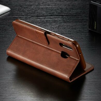 Чехол LC.IMEEKE Wallet Case для Samsung Galaxy M20 (M205) - Brown