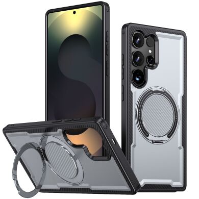 Чехол с кольцом-подставкой Reframe Grip MagSafe для Samsung Galaxy S25 Ultra (S938) - Grey