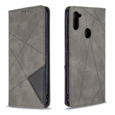 Чохол UniCase Geometric Pattern для Samsung Galaxy A11 (A115) / Galaxy M11 (M115) - Grey