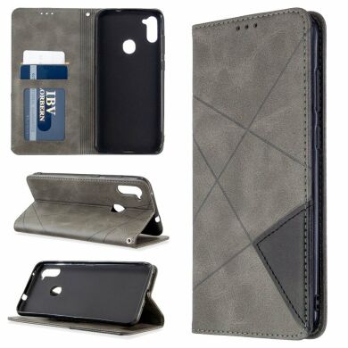 Чохол UniCase Geometric Pattern для Samsung Galaxy A11 (A115) / Galaxy M11 (M115) - Grey