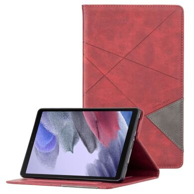 Чохол UniCase Geometric Style для Samsung Galaxy Tab A7 Lite (T220/T225) - Red