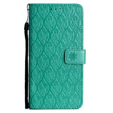 Чехол UniCase Leaf Wallet для Samsung Galaxy A6 2018 (A600) - Cyan